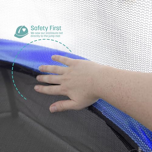 Skywalker Trampolines Mini Trampoline with Enclosure Net