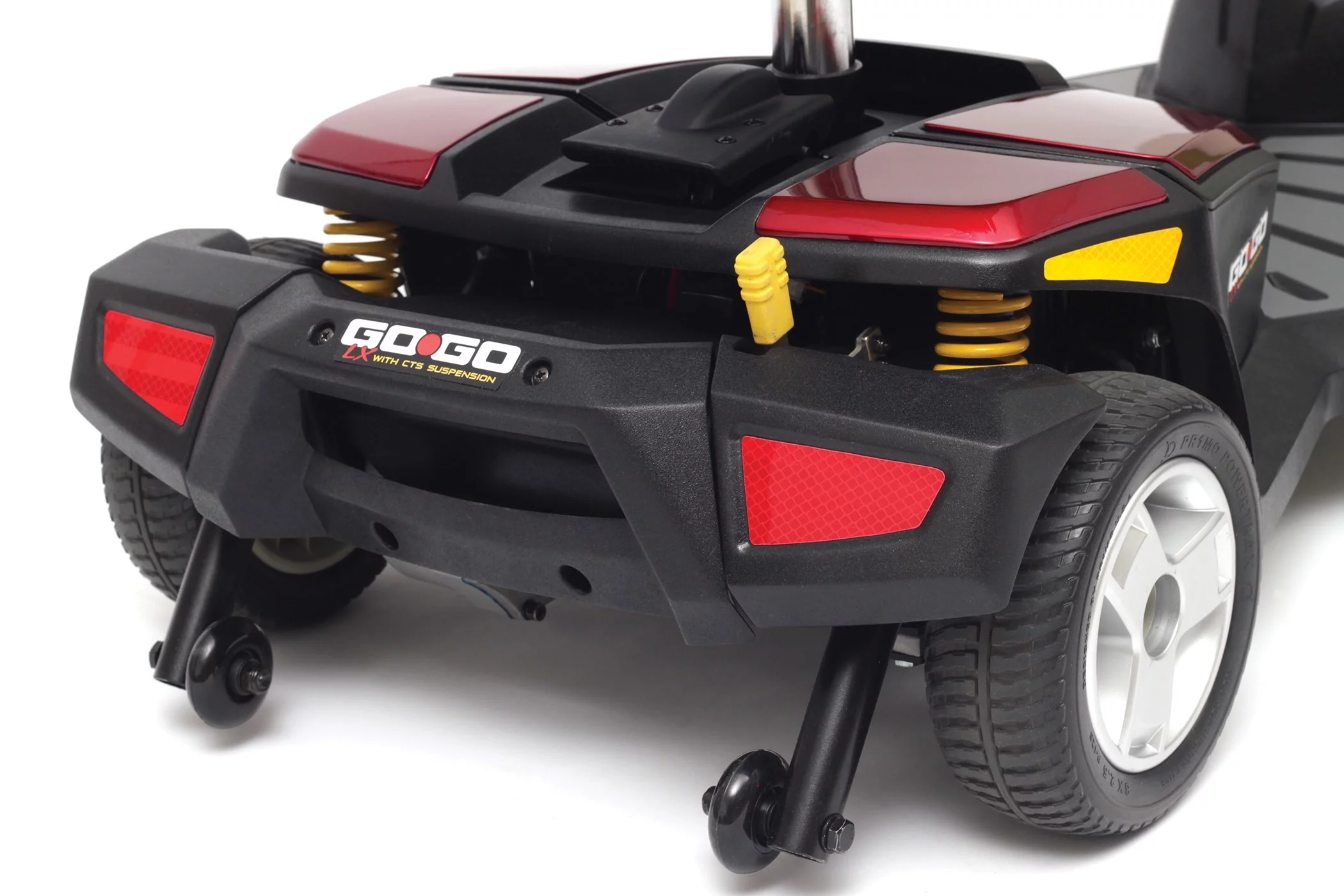 Pride Mobility GoGo LX 3-Wheel Scooter With CTS Suspension (12AH/9 Mile Battery Range) with Ext Warr