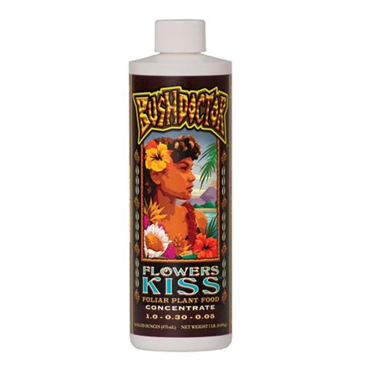 FoxFarm FX14088 Bush Doctor Flowers Kiss Spray On Plant Nutrient Food, 1 Pint