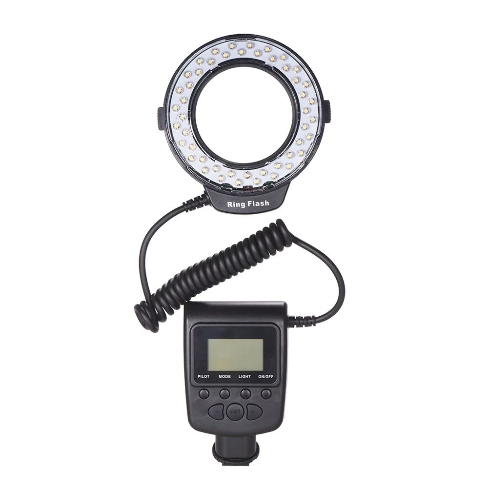 Spirastell Flash lamp,-130 ro Diffusers 8 Adapter Power 3 Diffusers Display 3000-15000K Power 3000-15000K Power 3 -130 LED LCD LED L Display ro LED L HUIOP Compatible Pentax Olympus QISUO ZDHF
