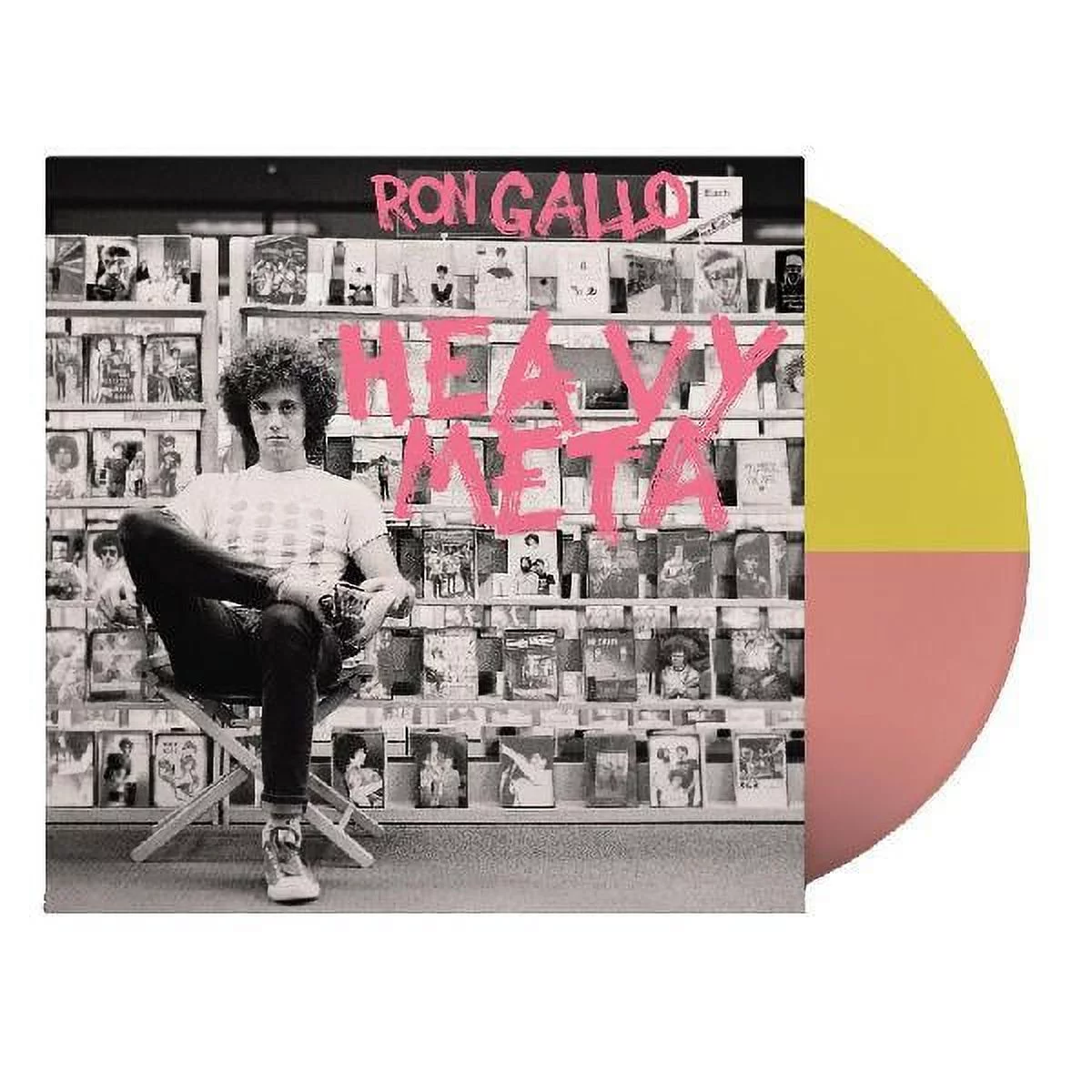 Ron Gallo - Heavy Meta (Yellow & Pink Split Color Vi - Vinyl