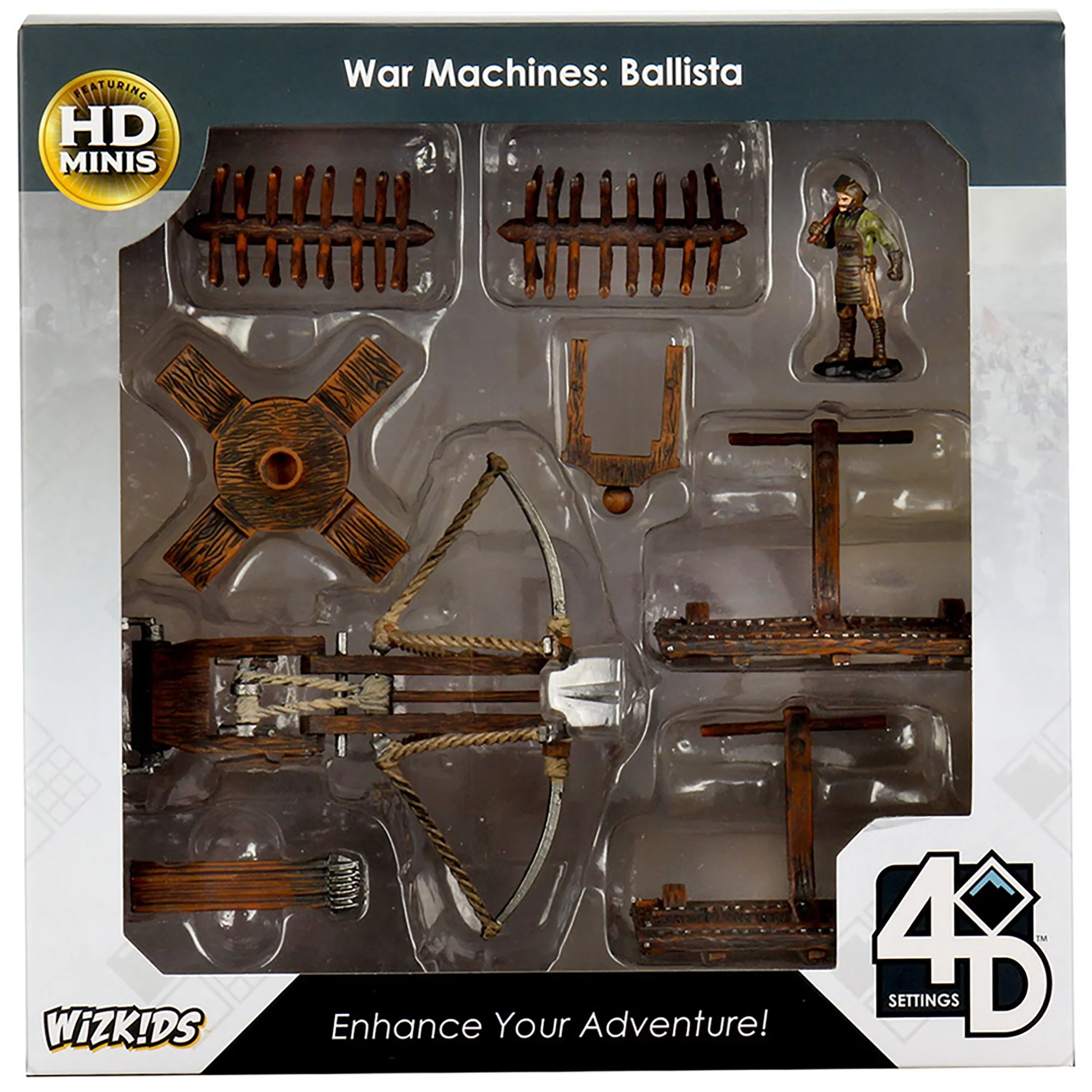 Wizkids 4D Settings: War Machines - Ballista - RPG Accessories