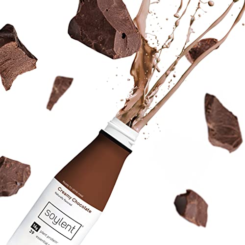 Soylent Complete Meal Replacement Shake, Gingerbread, 16g Complete Protein, Ready-to-Drink Plant Based Protein Drink, 1g Sugar, 11oz (12 Pack)