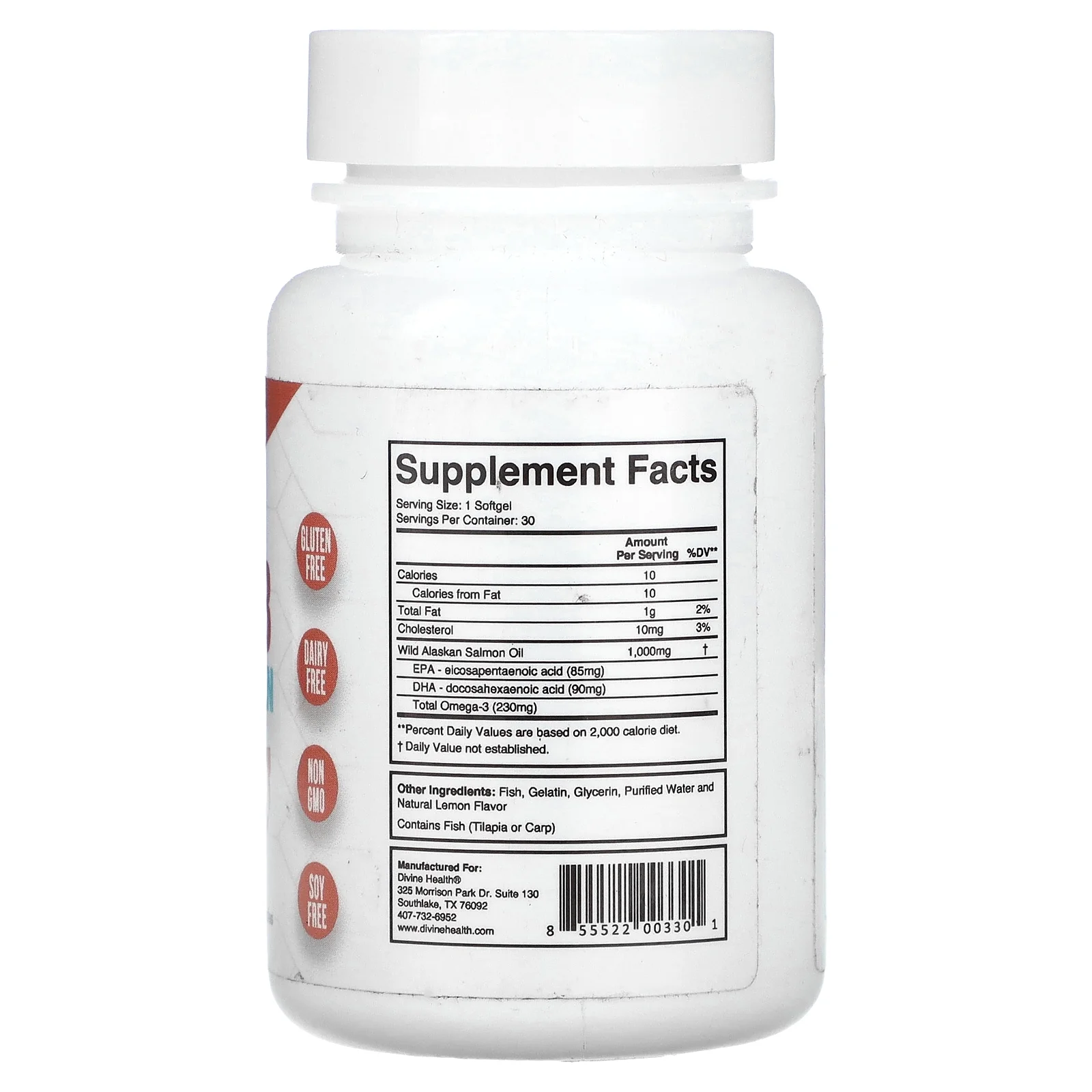 Dr. Colbert's Wild Alaskan Salmon Omega-3