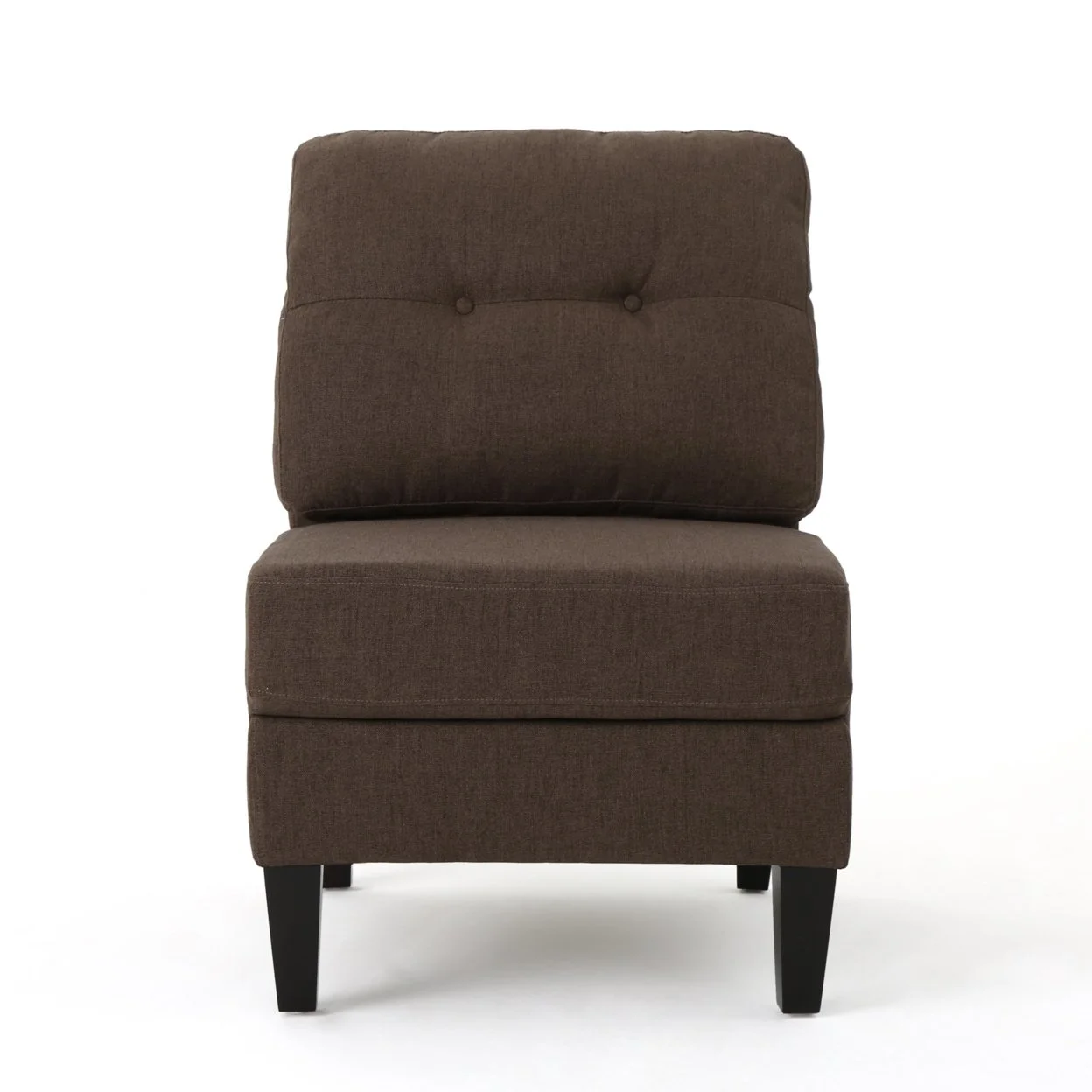 Niya Mid Century Modern 7 Piece Fabric Extended Sectional Sofa