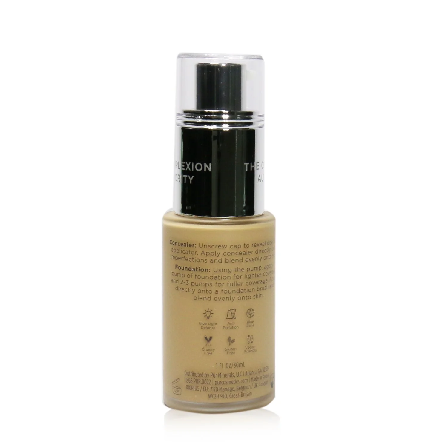 PUR (PurMinerals) 4 in 1 Love Your Selfie Longwear Foundation & Concealer - #TP2 Warm Nude (Light Tan Skin With Pink Undertones)  30ml/1oz