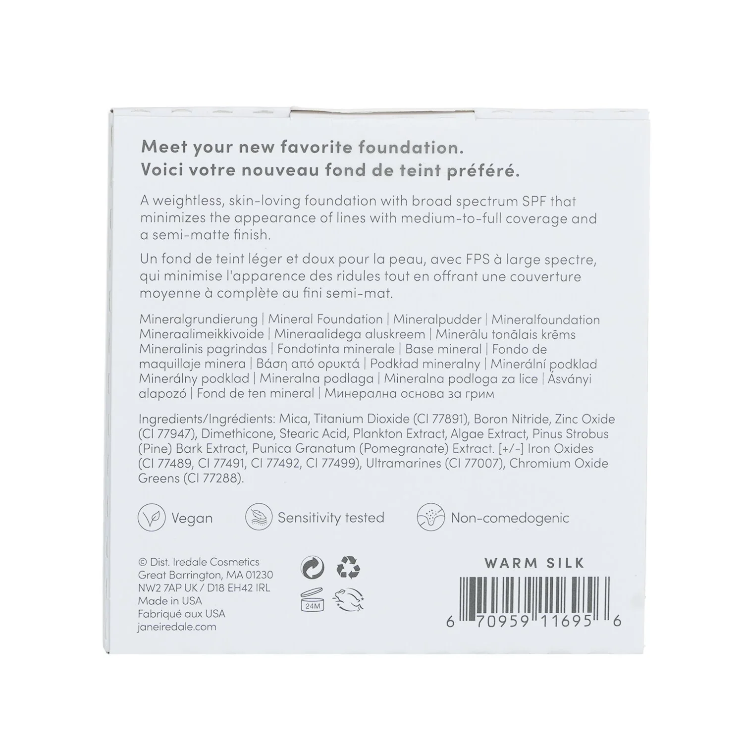 Jane Iredale PurePressed Base Mineral Foundation Refill SPF 20 - Latte  9.9g/0.35oz