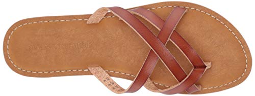 Amazon Essentials Women's Strappy Slide Flat Sandal