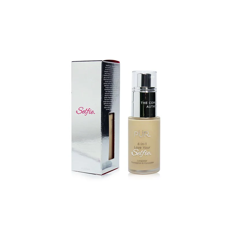 PUR (PurMinerals) 4 in 1 Love Your Selfie Longwear Foundation & Concealer - #TP2 Warm Nude (Light Tan Skin With Pink Undertones)  30ml/1oz