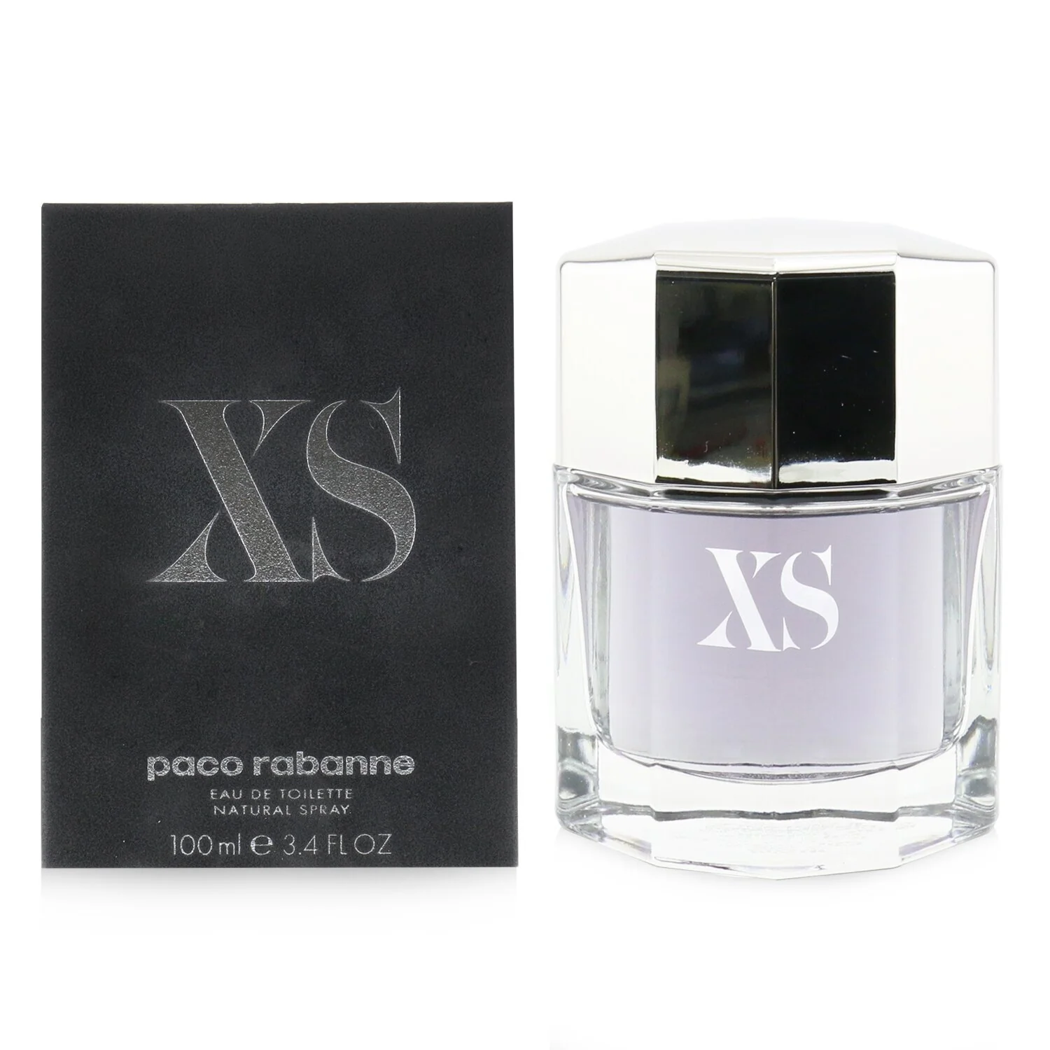 Paco Rabanne XS Eau De Toilette Spray  100ml//3.4oz