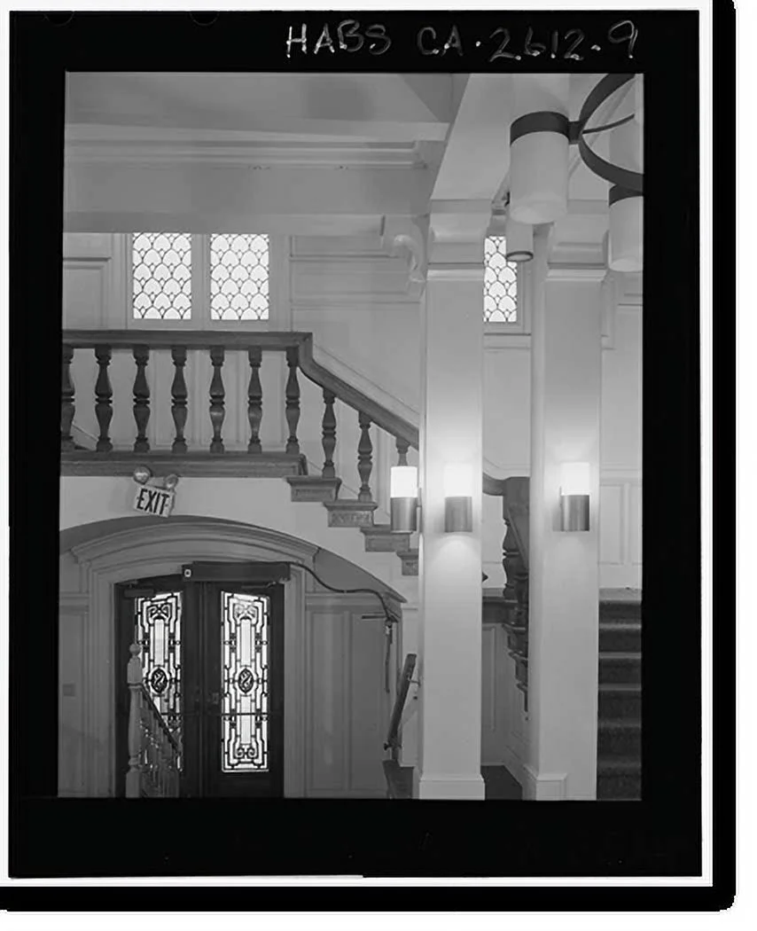 Historic Framed Print, Sesnon House, 6500 Soquel Drive, Aptos, Santa Cruz County, CA - 9, 17-7/8