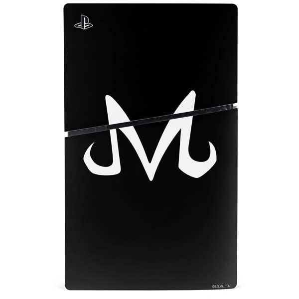 Skinit Decal Gaming Skin Compatible with PS5 Slim Disk Console - Officially Licensed Dragon Ball Z Goku Iconic Kanji Symbol Design
