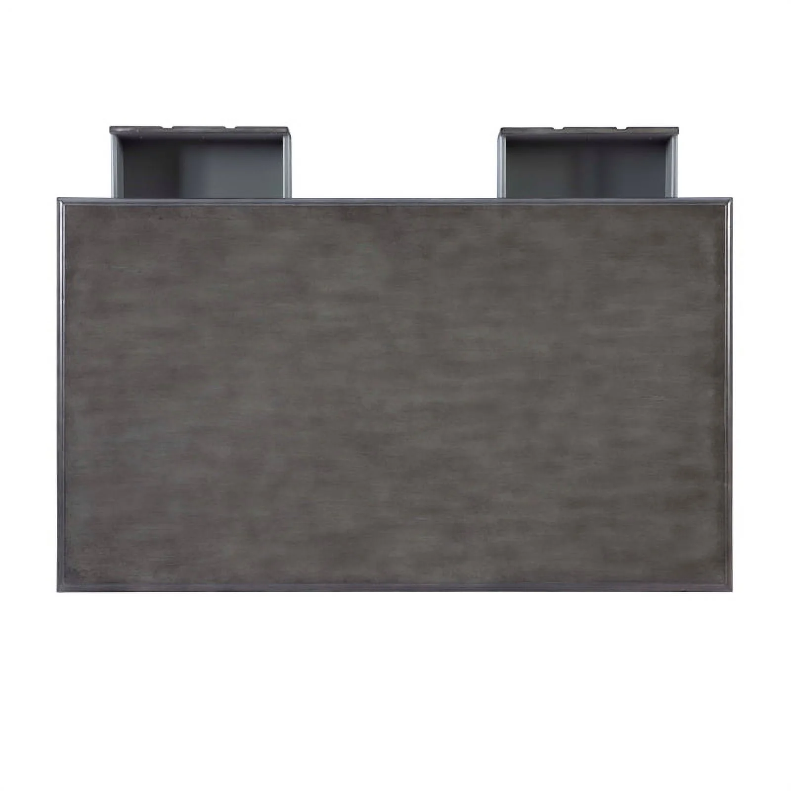 Home Square 3-Piece Set with 2 Accent Tables and Coffee Table in Gray