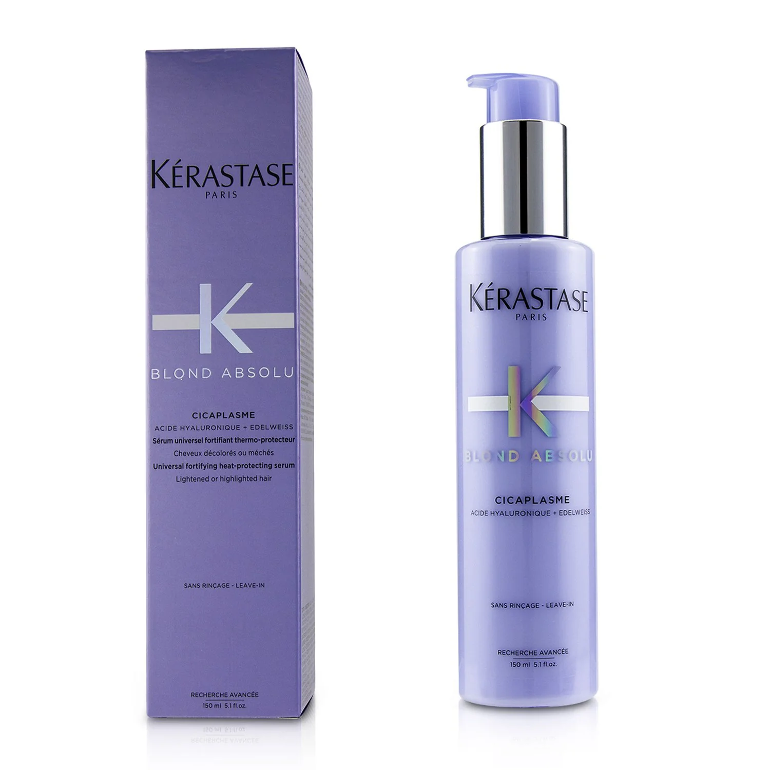Kerastase Blond Absolu Cicaplasme Universal Fortifying Heat-Protecting Serum (Lightened or Highlighted Hair)  150ml/5.1oz