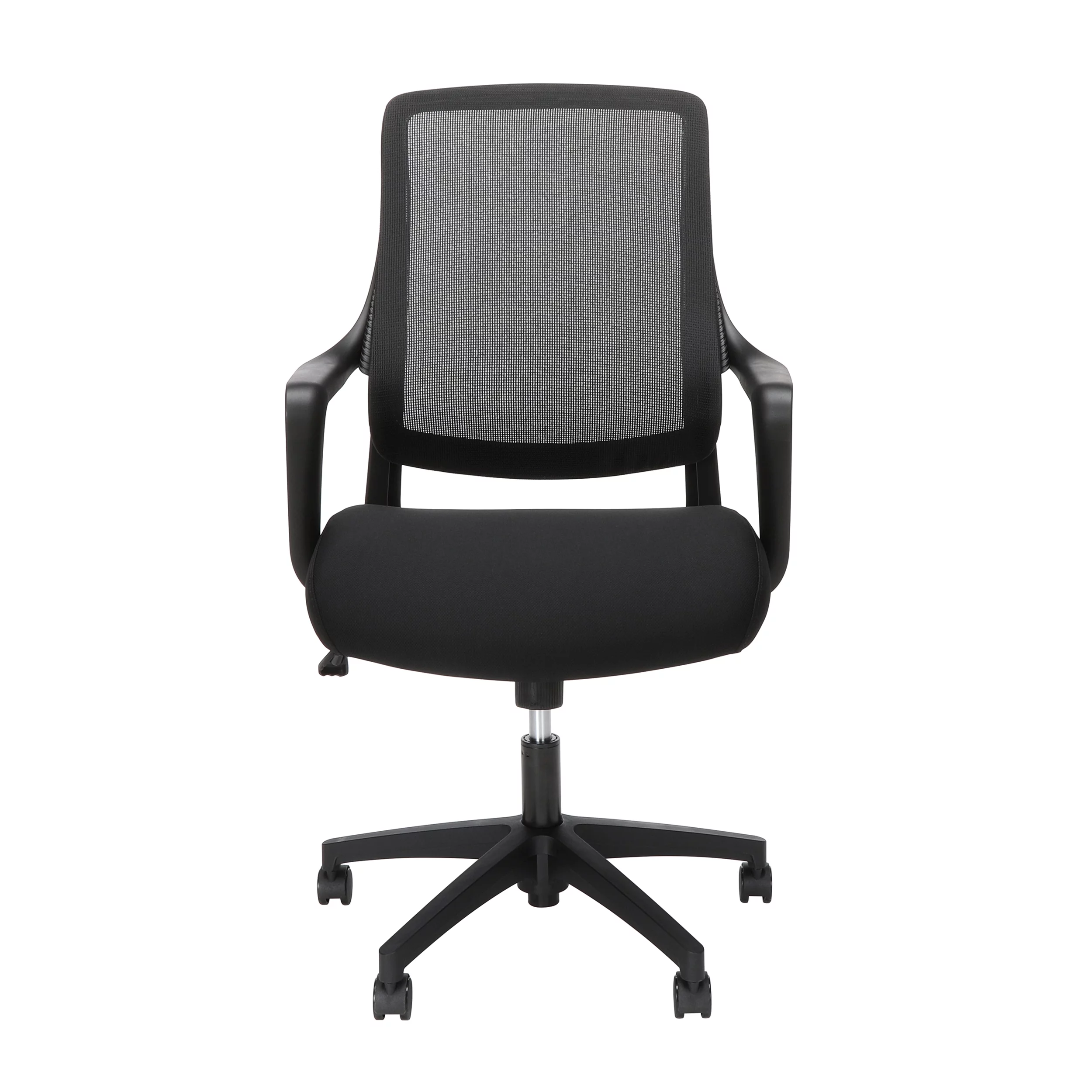 HON Basyx Helium Commercial-Grade Light Task Chair, Office Chair, in Black (BSX100VA10T)