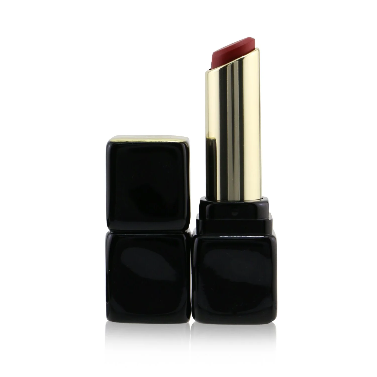 Guerlain Kisskiss Tender Matte Lipstick - # 999 Eternal Red  2.8g/0.09oz