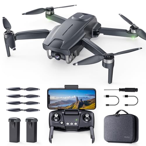Bwine GPS Drone with Camera 4K UHD - F7MINI, Under 249g, 60-Min Flight Time, Auto Return, Follow Me, Waypoint Fly, Circle Fly, 5-Level Wind Resistance - Ideal for Adult Beginners