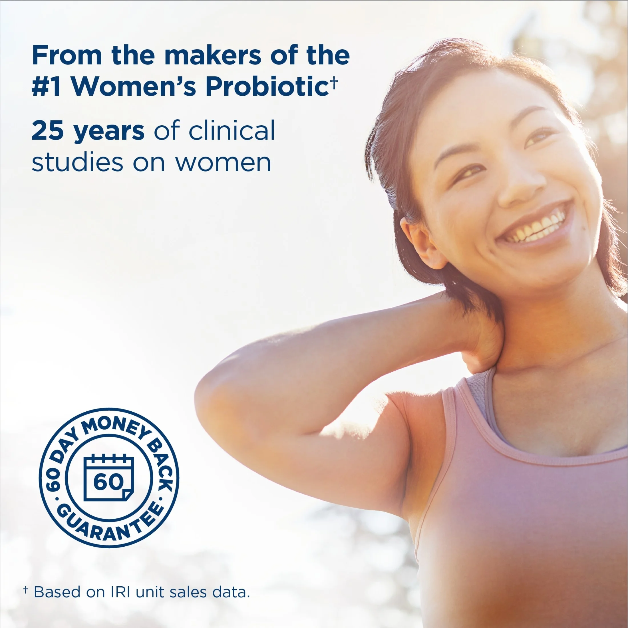 Renew Life Womens Wellness, Womens Care Probiotic, 25 Billion CFU per Cap, 50 Count