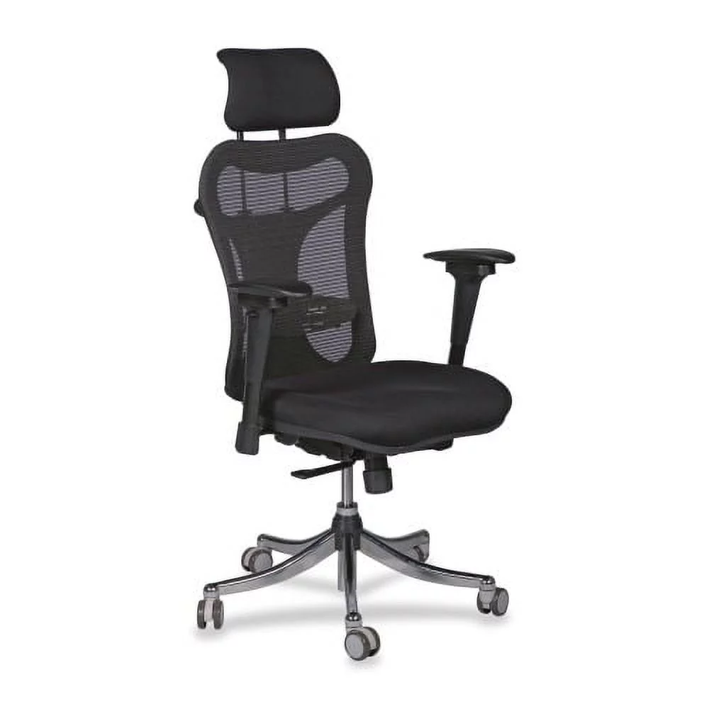 MooreCo Ergo Ex Ergonomic Office Chair Black Seat - 5-star Base - 21