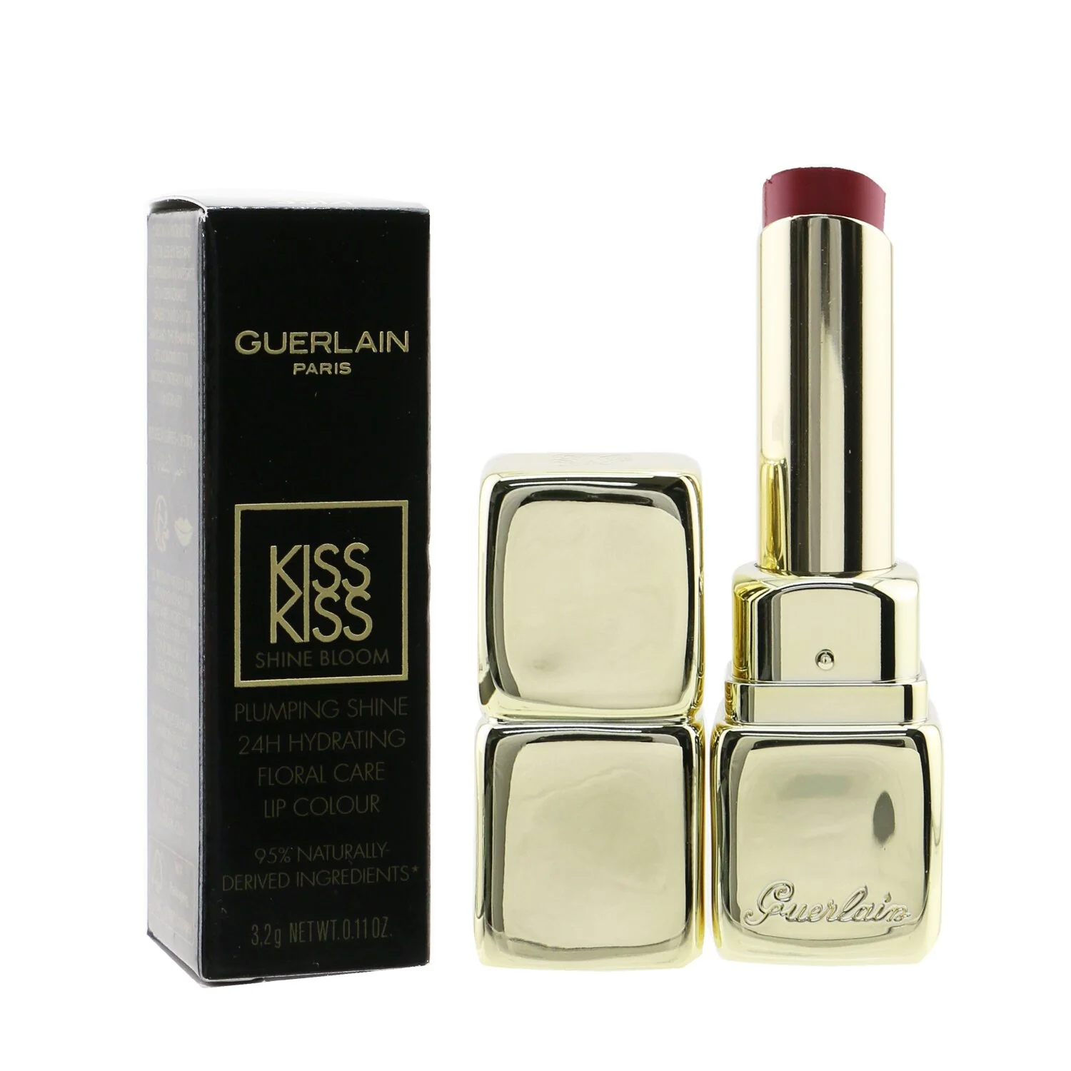 Guerlain KissKiss Shine Bloom Lip Colour - # 739 Cherry Kiss  3.2g/0.11oz