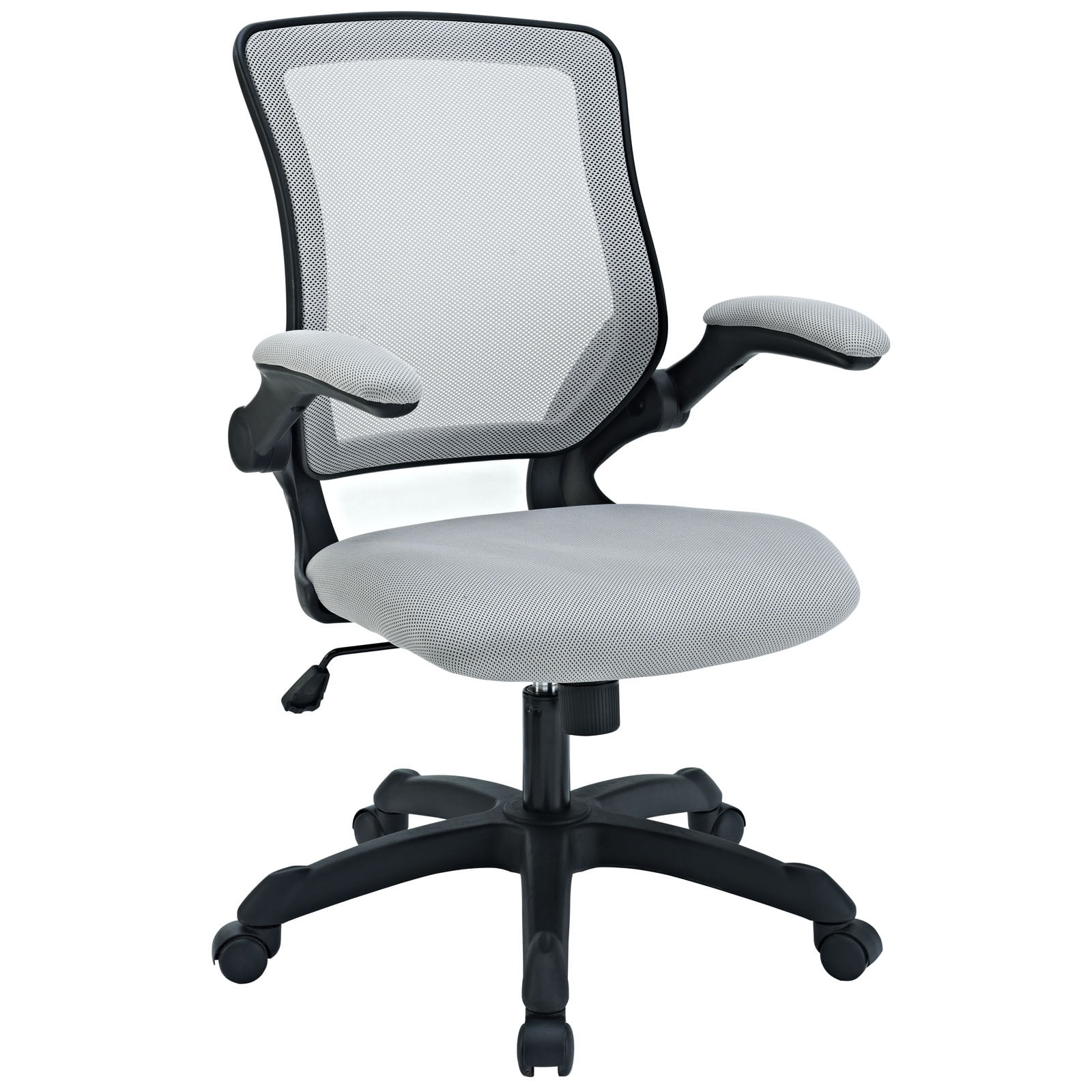Modway Veer Mesh Office Chair in Gray