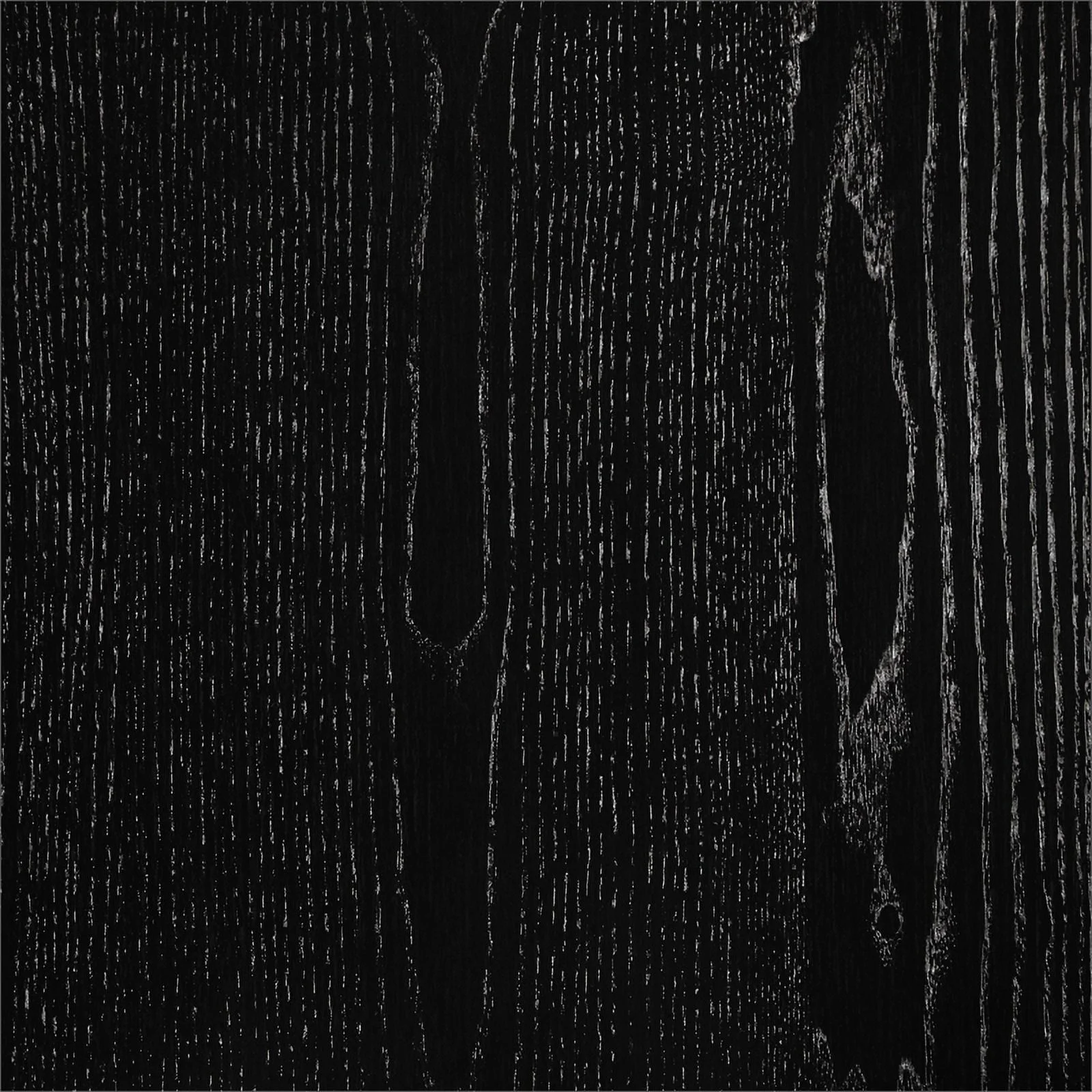 Pemberly Row Modern Solid Wood Trestle Base Dining Table - Black Ash