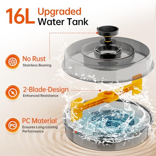 YAMO Water Rowing Machine for Home, Row Machine with 330LB Weight Capacity, Support Bluetooth & Compatible with Apps, Water Row Machine with Comfortable Seat and Tablet Holder