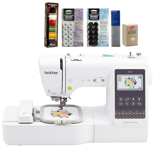Brother SE700 Sewing and Embroidery Machine, Wireless LAN Connected, 135 Built-in Designs, 103 Built-in Stitches, Computerized, 4