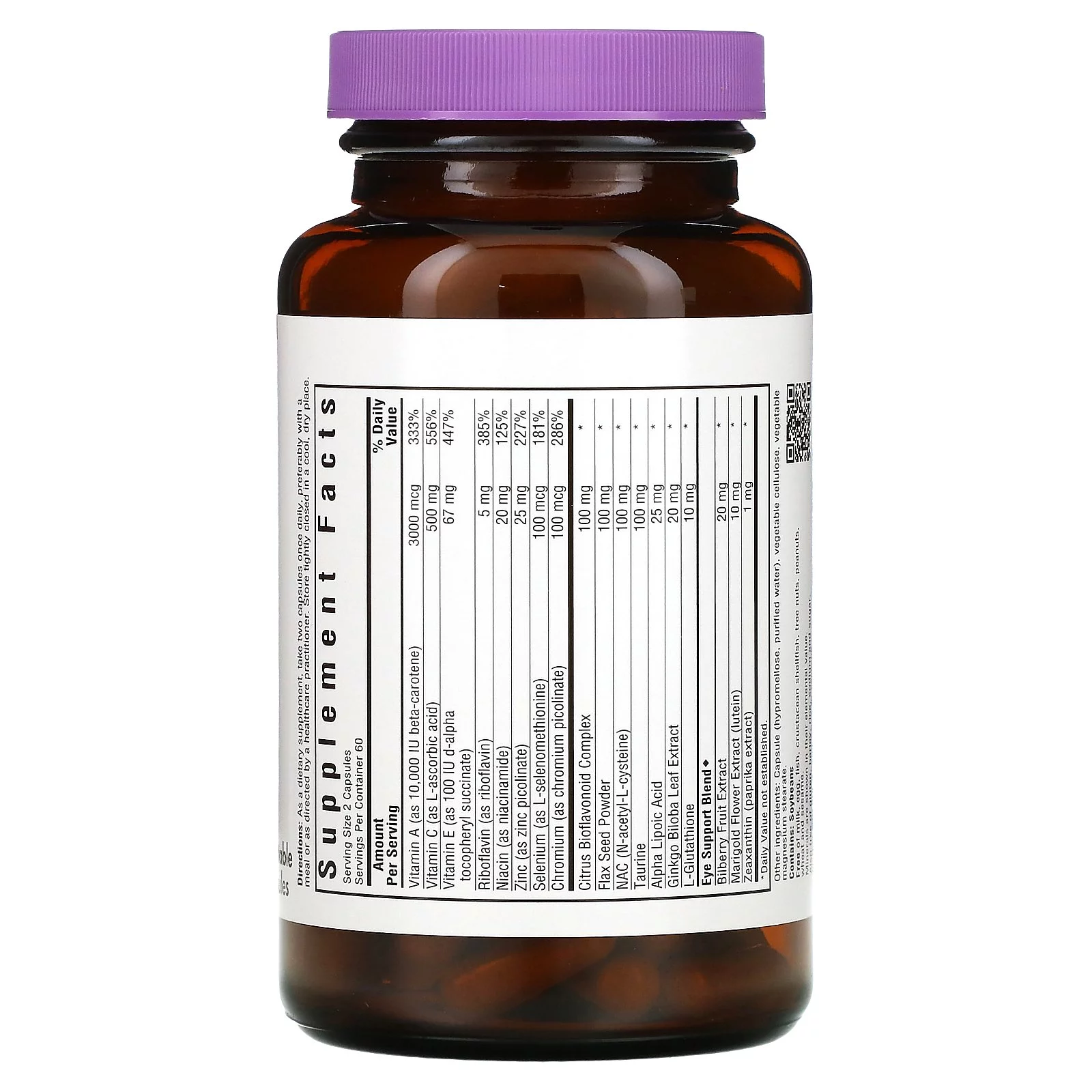 Bluebonnet Eye Antioxidant With Zeaxanthin Formula, 120 Ct