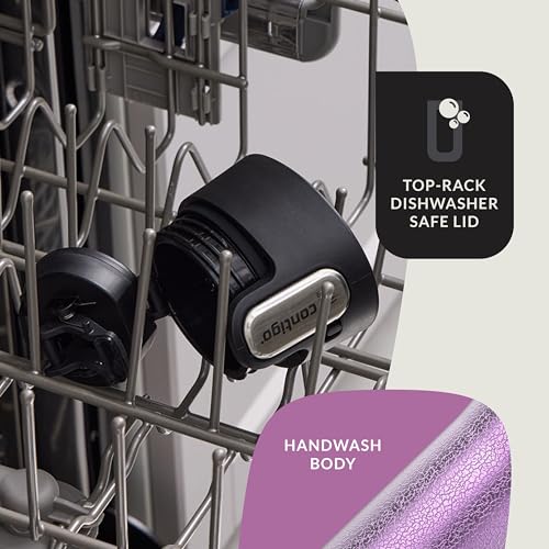 Contigo AUTOSEAL West Loop Vacuum-Insulated Stainless Steel Travel Mug with Easy-Clean Lid 20 oz Sake