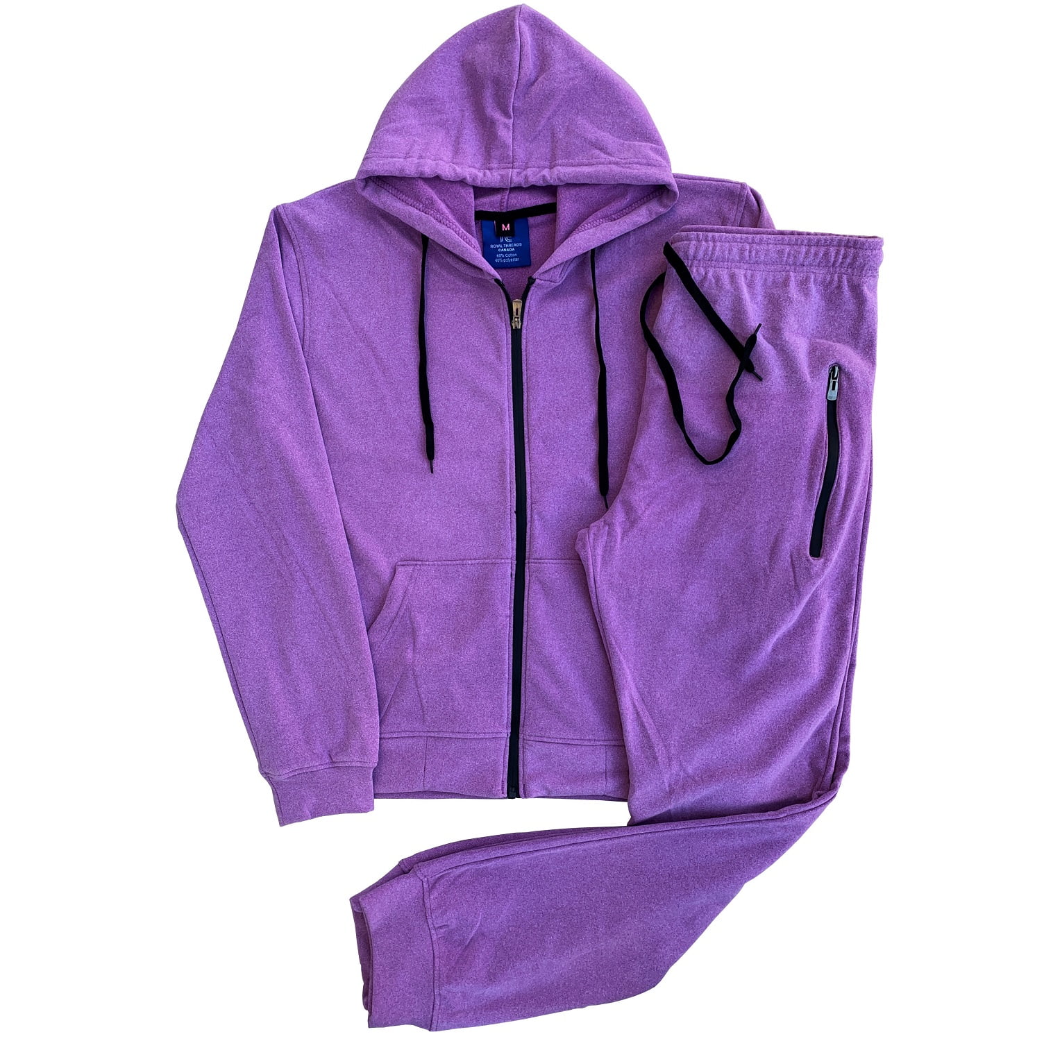 Women’s Sweatsuit Soft Stretch Warm & Comfy fleece 2-piece Sweatsuit