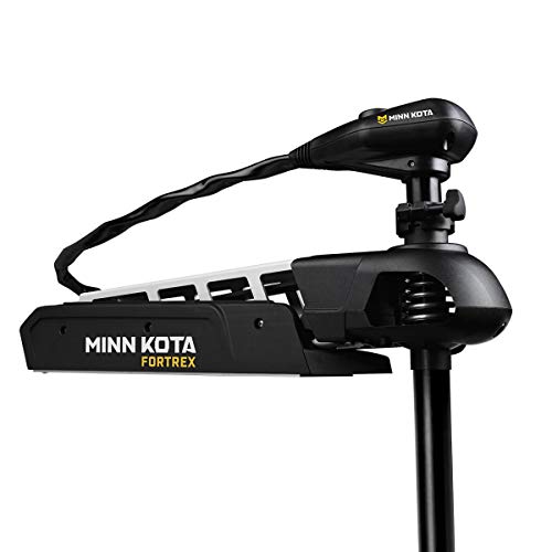Minn Kota Fortrex Bow-Mount Electric Trolling Motor with Dual Spectrum Chirp Sonar, 80 Lb. Thrust, 52 in. Shaft, Freshwater