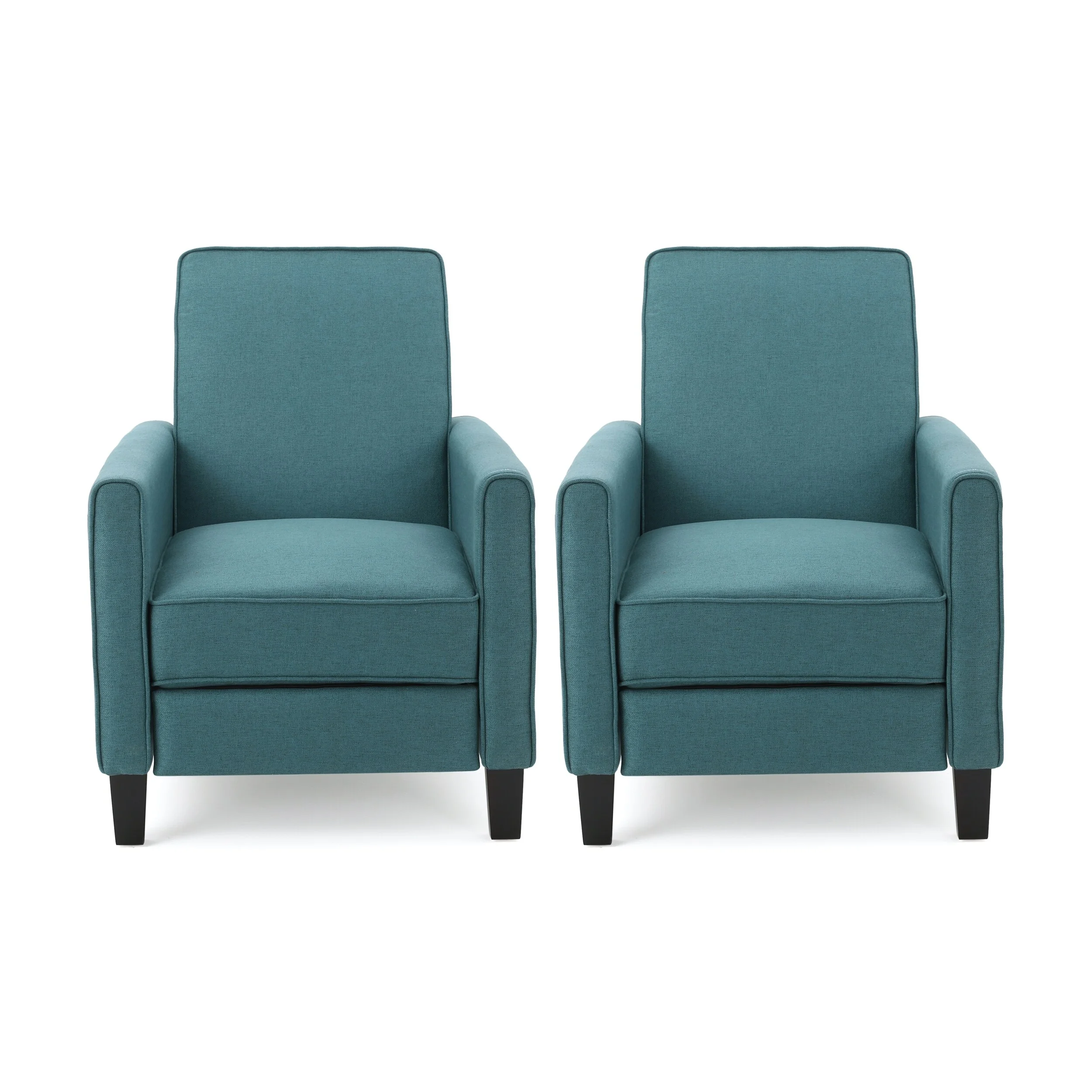 Christopher Knight Home Darvis Recliners (Set of 2) by  Dark Teal + Dark Brown