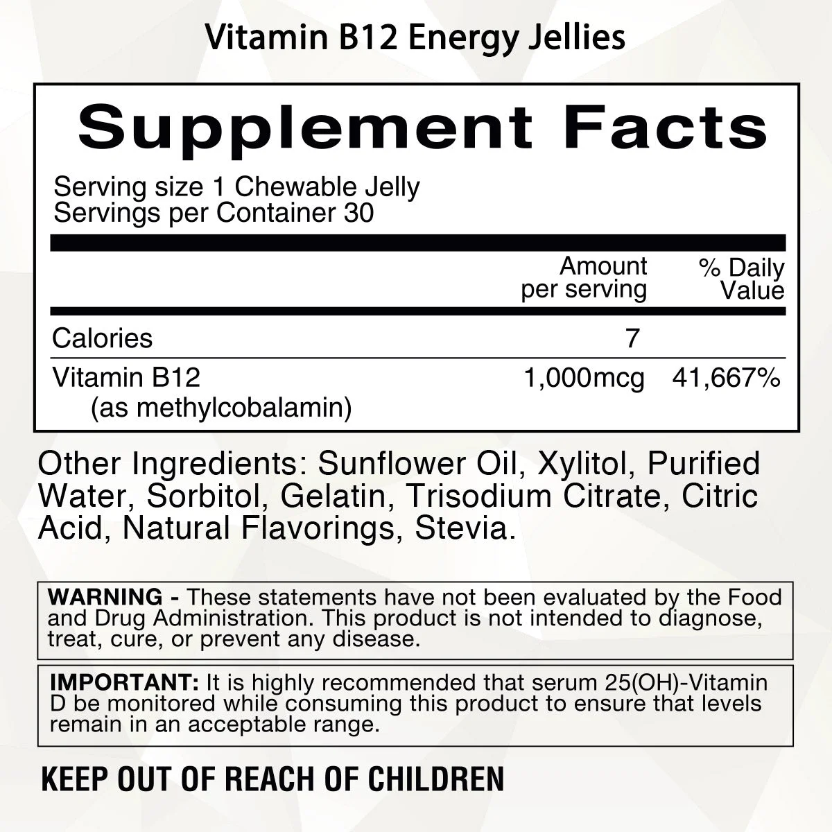 Journey B12 Jellies by Bariatric Eating