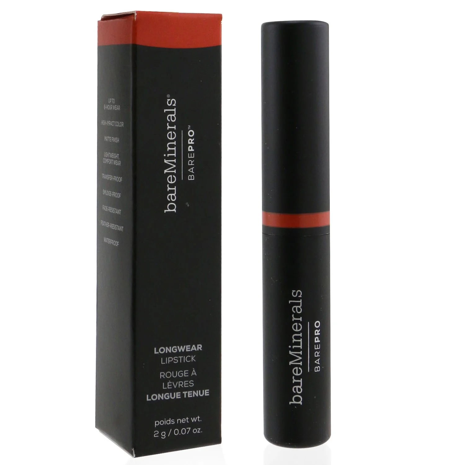 BareMinerals BarePro Longwear Lipstick - # Spice  2g/0.07oz