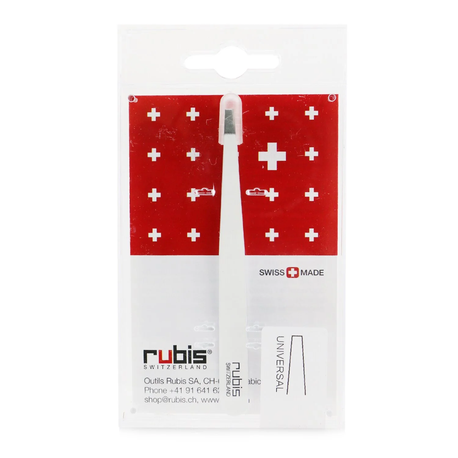 Rubis Tweezers Universal - # Red