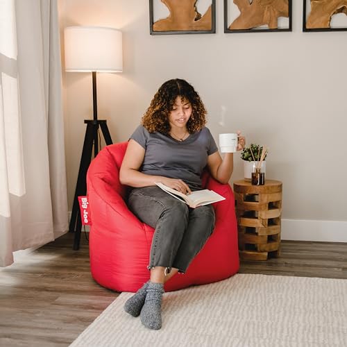 Big Joe Milano Lenox Denim Cobalt Beanbag Chair