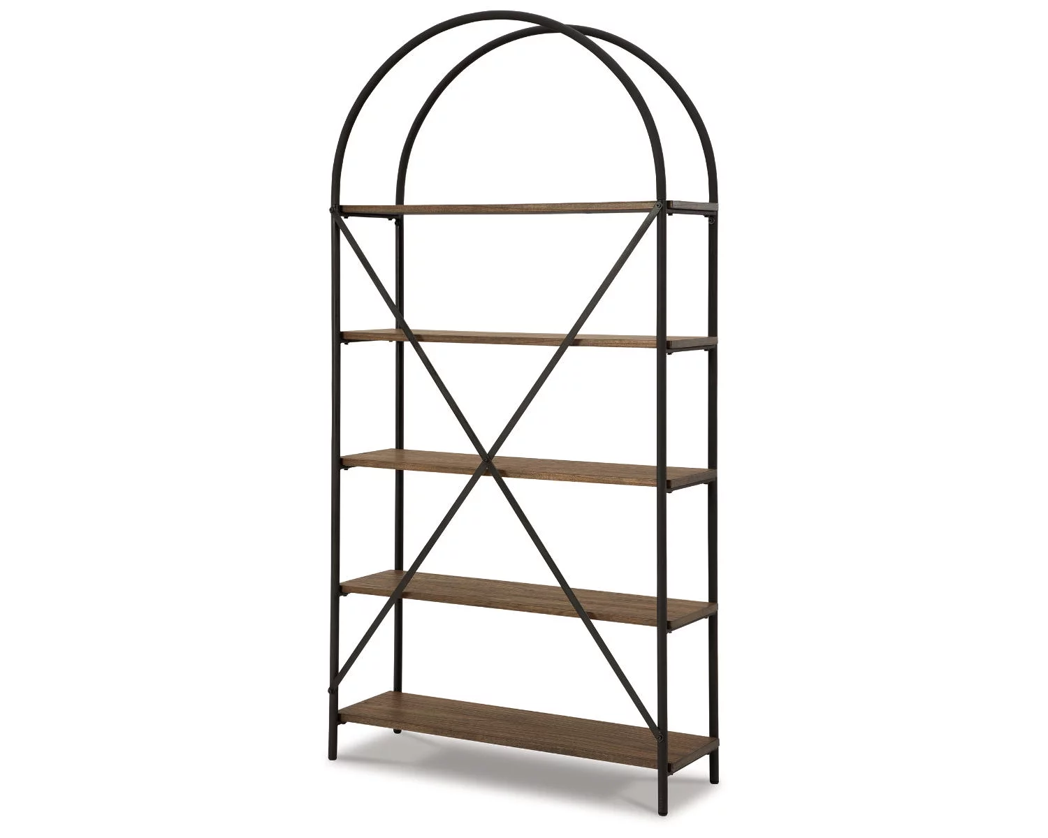 Signature Design by Ashley Casual Galtbury Bookcase  Brown/Black