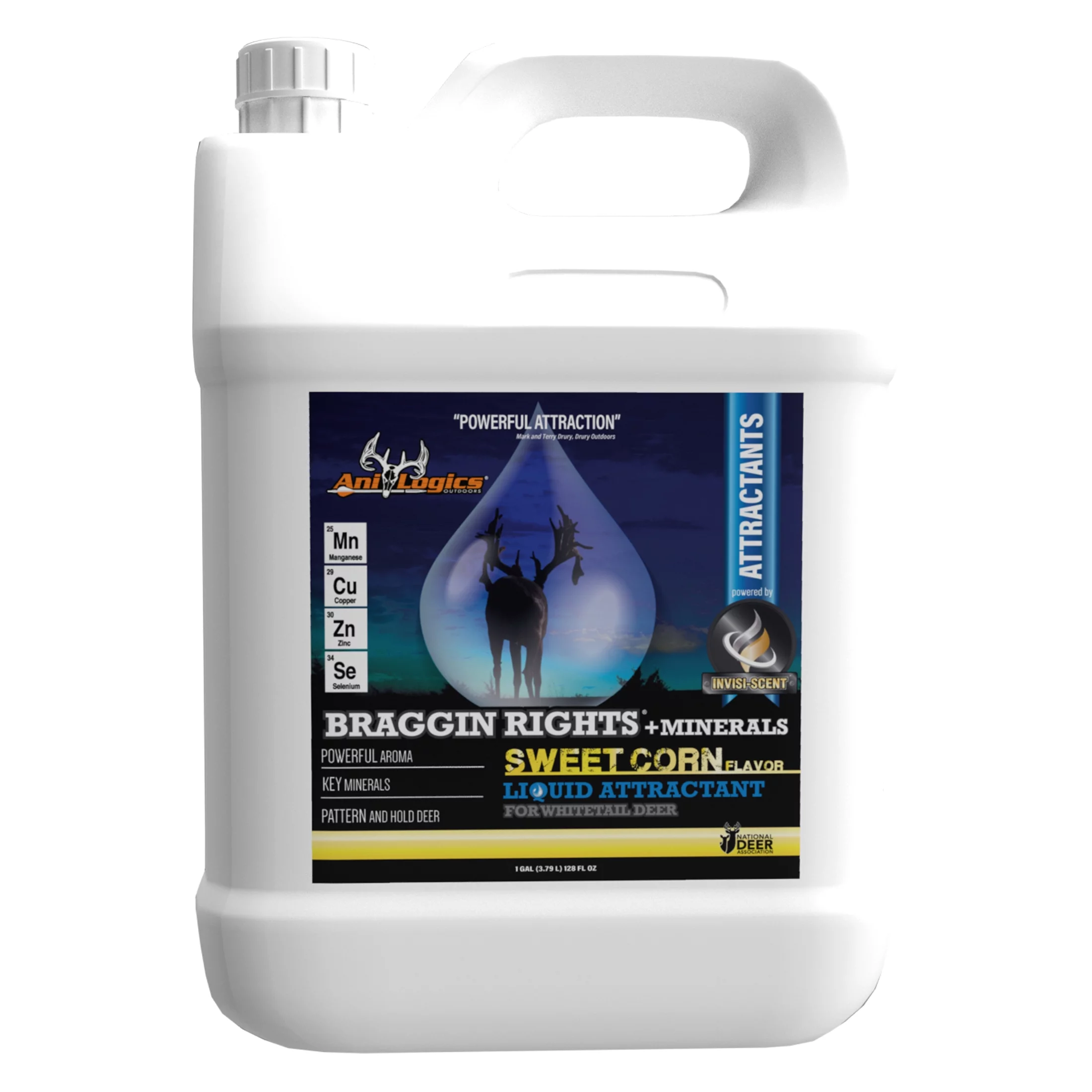 Ani-Logics Outdoors Braggin' Rights Sweet Corn Deer Attractant 1 Gallon Liquid, 4 pack