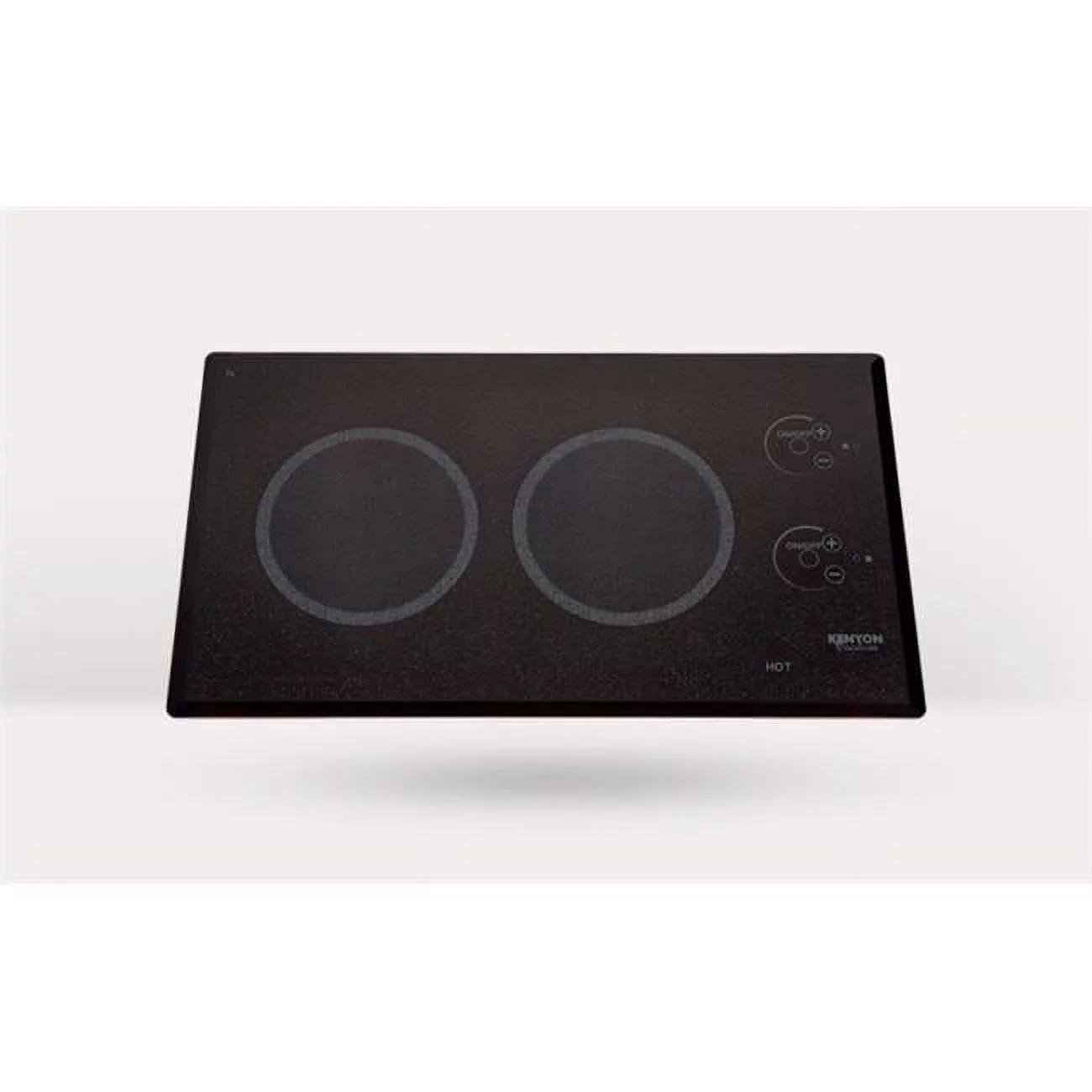 Lite-Touch Q 2-burner Trimline Cooktop, black with touch control - two 6 .5 inch 240V UL