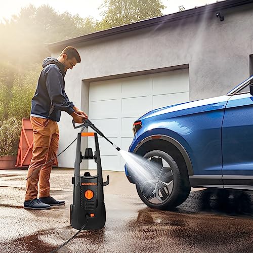 LawnMaster LT506-2000A Electric Pressure Washer 13 Amp 1.4 GPM 2300 Max PSI with Foam Bottle CSA Certified