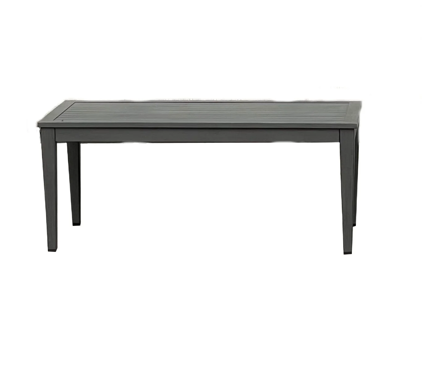 Terrace Living West Lake Outdoor Aluminum Coffee Table Slate Finish