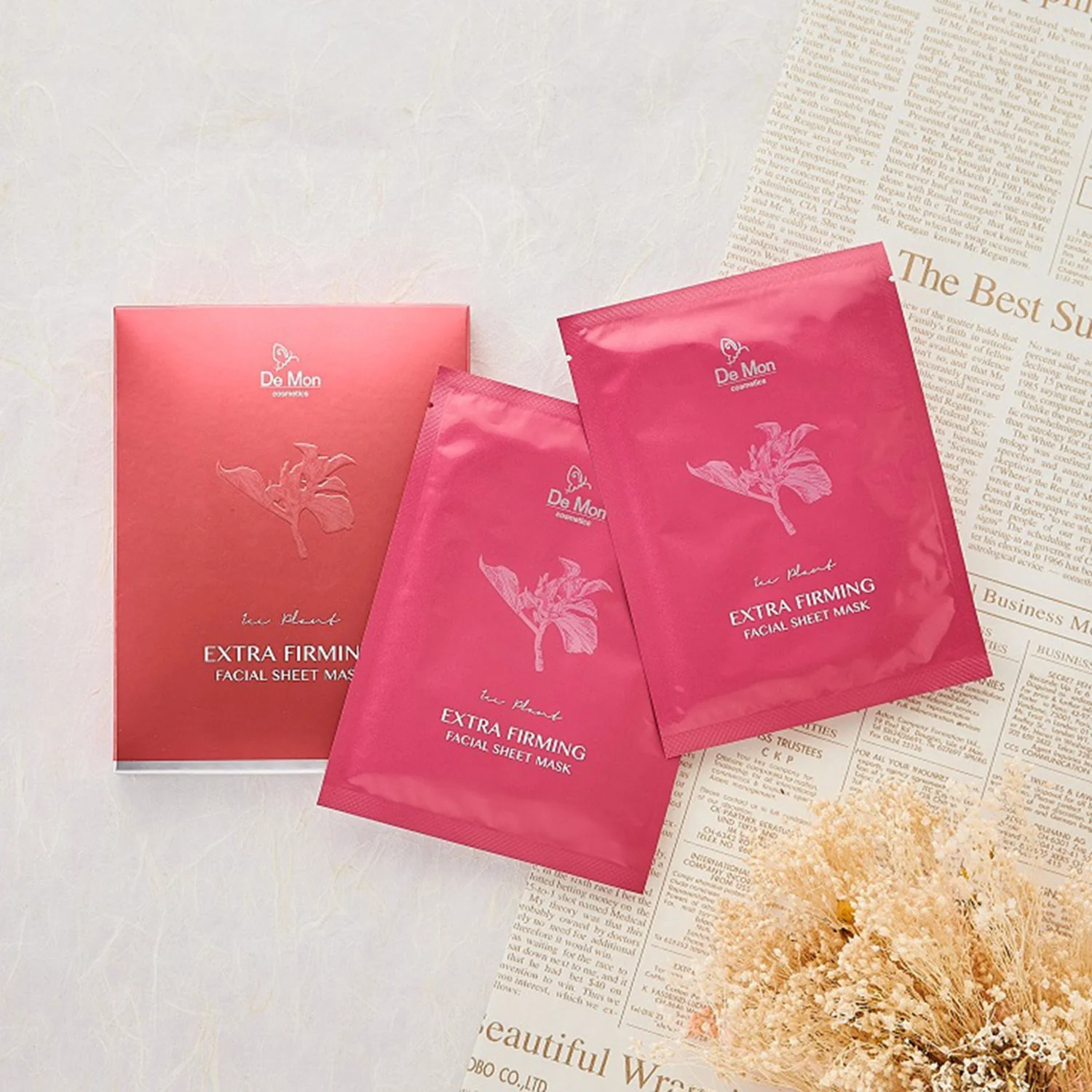 DeMon Extra Firming Facial Sheet Mask  3x25ml/0.8oz