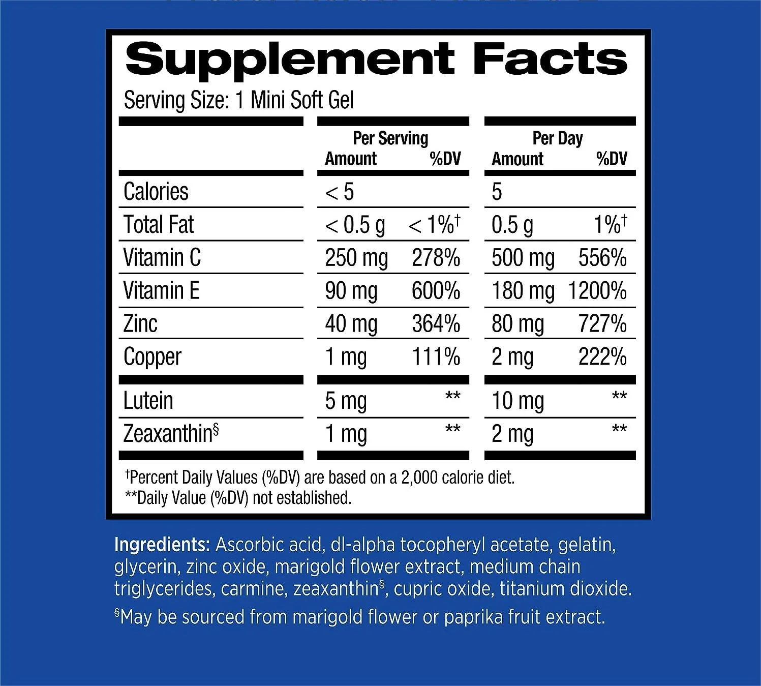 PreserVision AREDS 2 Formula: Advanced Eye Vitamin & Mineral Supplement - 210 Softgels