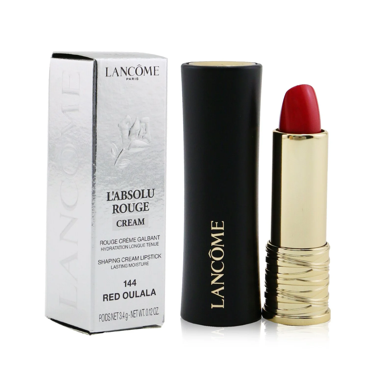 Lancome L'Absolu Rouge Cream Lipstick- # 148 Bisou Bisou  3.4g/0.12oz