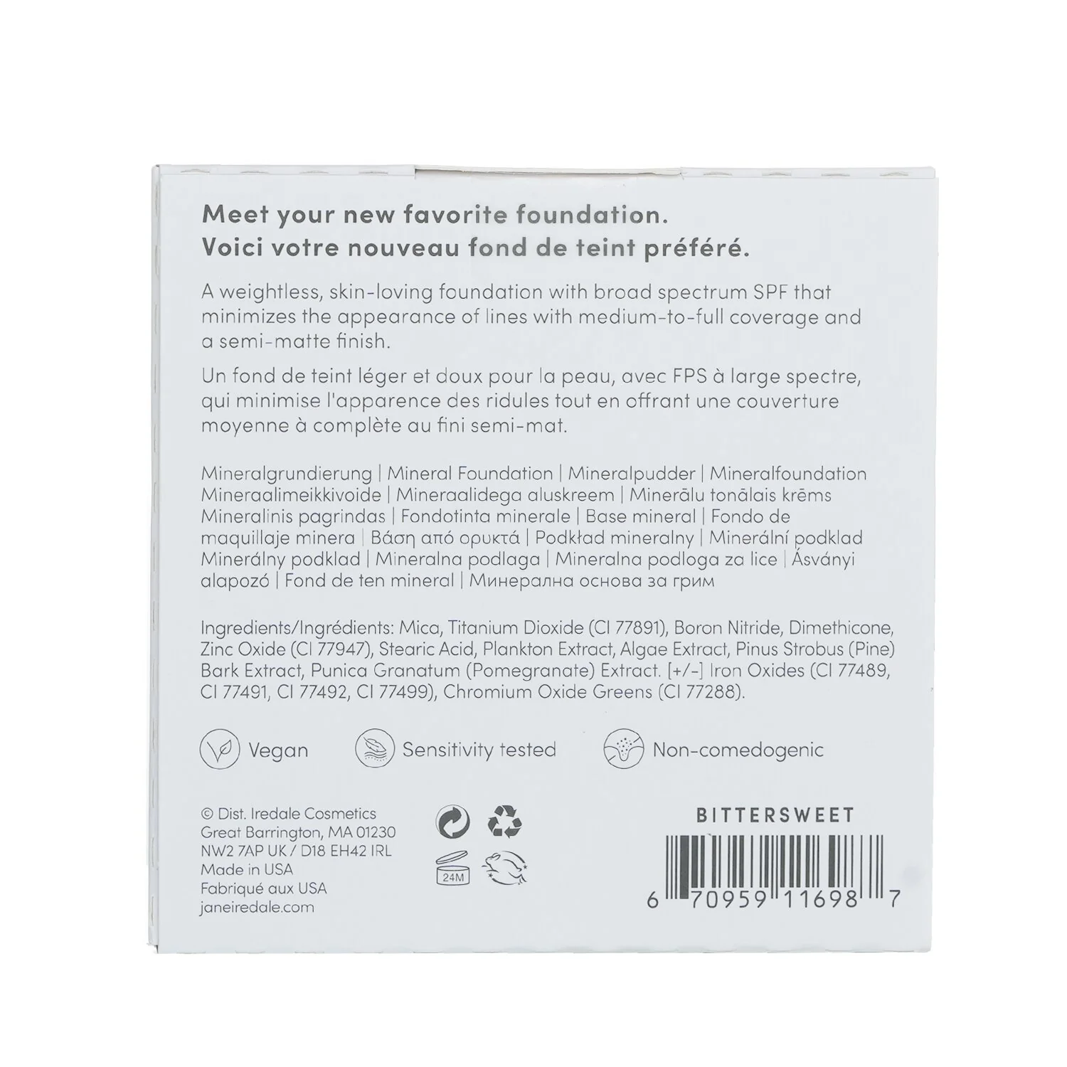 Jane Iredale PurePressed Base Mineral Foundation Refill SPF 20 - Latte  9.9g/0.35oz