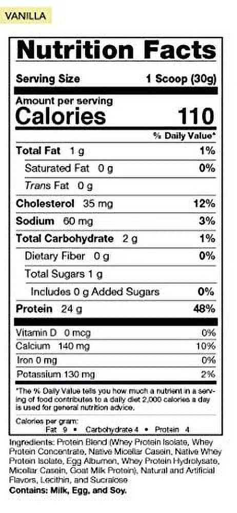 Rivalus Promasil - Soft Serve Vanilla, 2 Lb