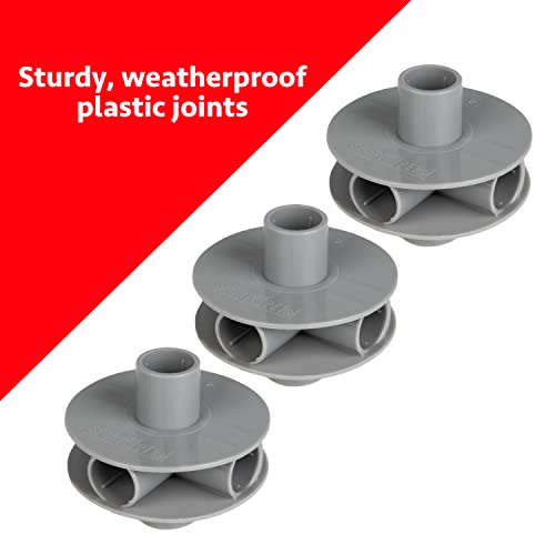 Kitty City Outdoor Catio Furniture and Play Kits for Cats, Outdoor Mega Kit