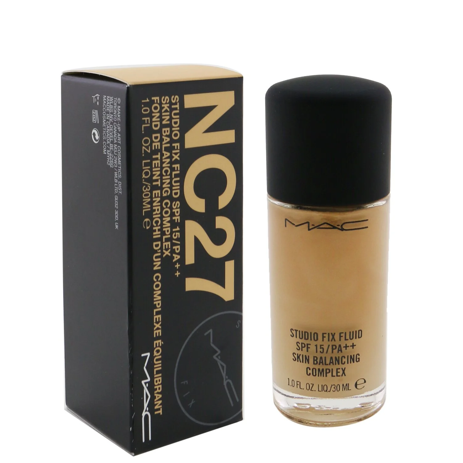 MAC Studio Fix Fluid SPF15 - NC27  30ml/1oz