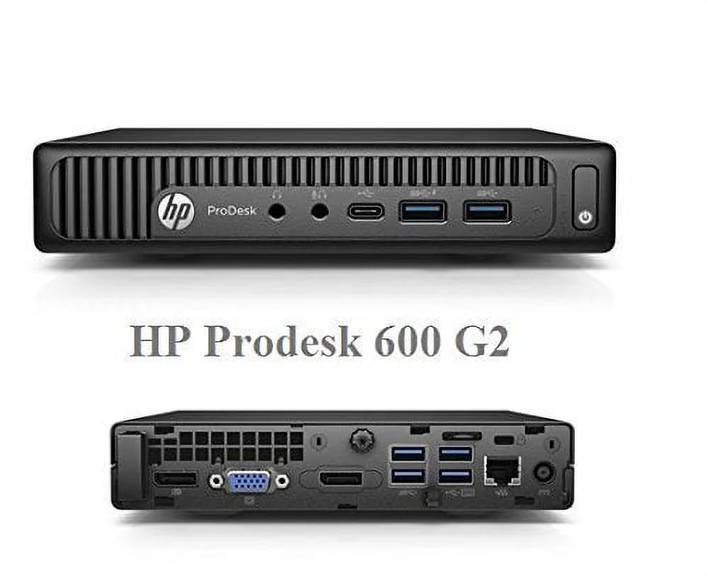 Restored HP 600 G2 Micro Computer Intel Quad Core i7-6700T, 16GB DDR4 Ram Win 10 Pro (Refurbished)